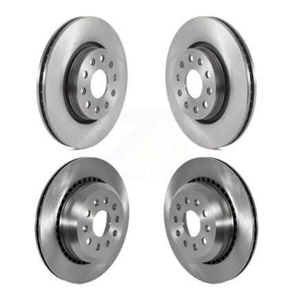 Front Rear Disc Brake Rotors Kit For 2020-2023 Jeep Gladiator K8-102262