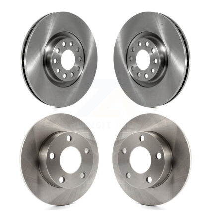 Front Rear Brake Rotors Kit For 2000-2001 Audi A4 Quattro With 320mm Diameter Rotor K8-102263