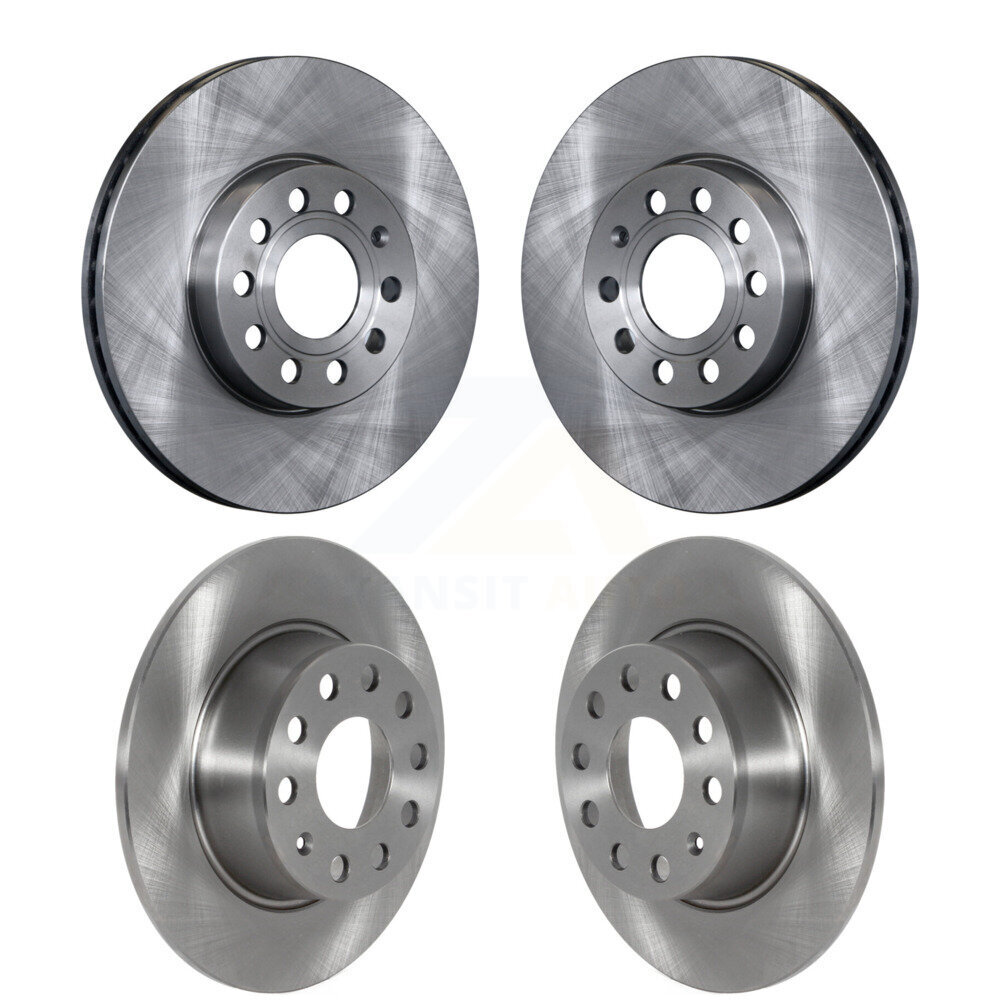 Front Rear Disc Brake Rotors Kit For Volkswagen Jetta Taos K8-102277