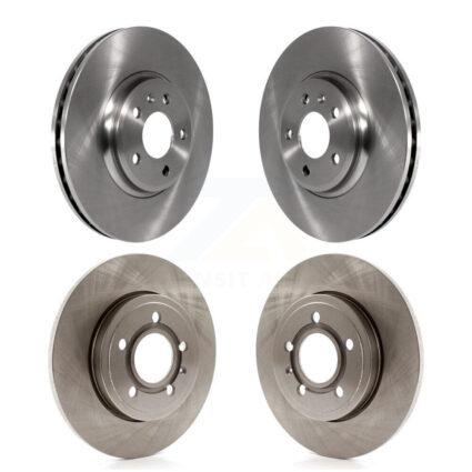 Front Rear Brake Rotors Kit For Audi A4 Quattro Sedan Wagon With 288mm Diameter Rotor K8-102282