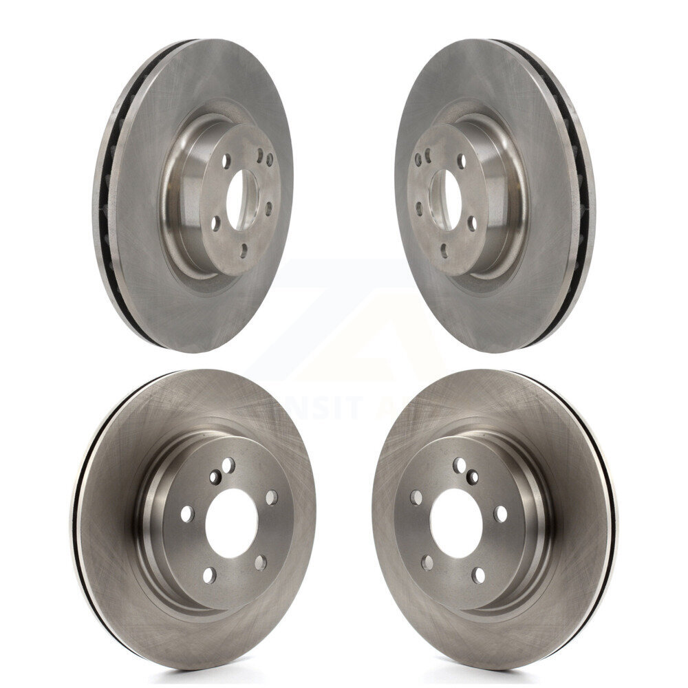 Front Rear Brake Rotor Kit For 2010-2011 Mercedes-Benz E550 With 300mm Diameter K8-102288