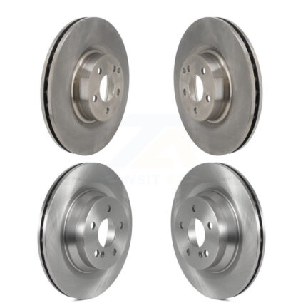 Front Rear Brake Rotor Kit For 2010-2011 Mercedes-Benz E550 With 320mm Diameter K8-102289