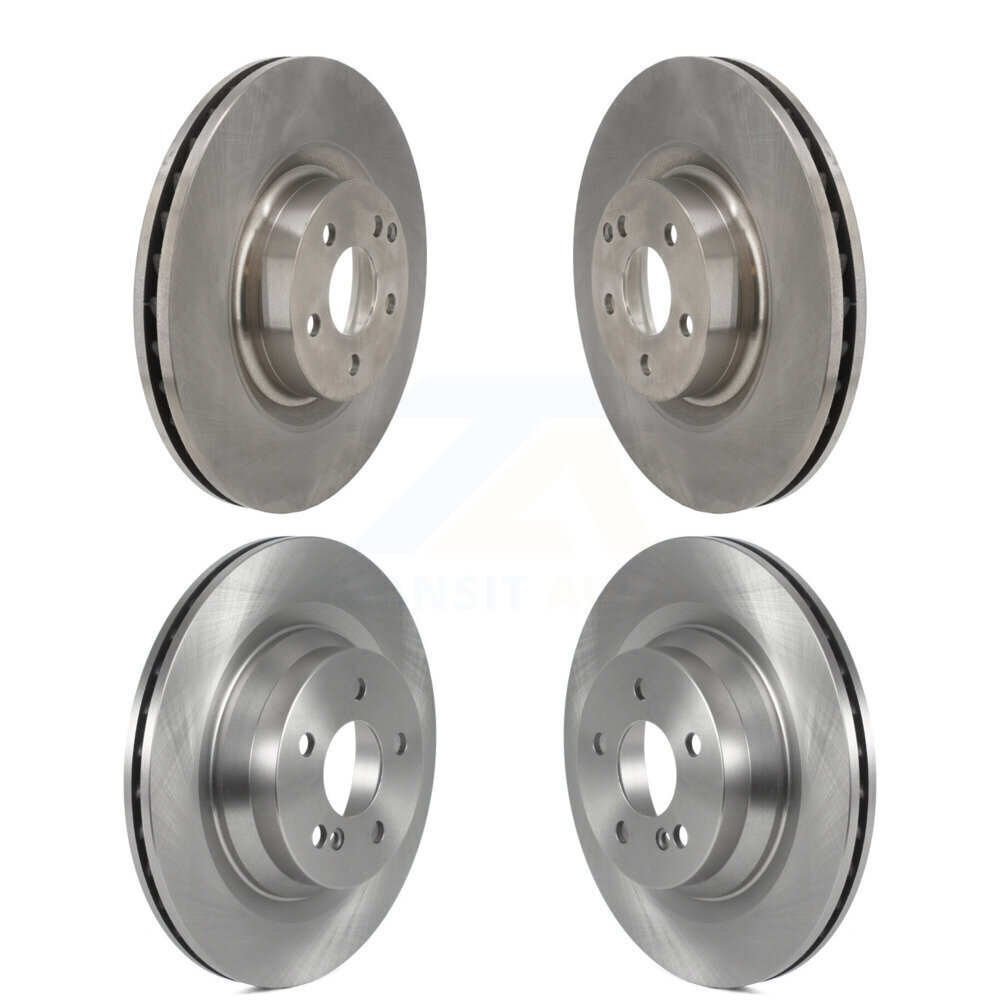 Front Rear Brake Rotor Kit For 2010-2011 Mercedes-Benz E550 With 320mm Diameter K8-102289