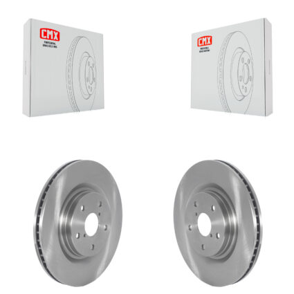 Front Disc Brake Rotors Pair For Subaru Forester Outback Crosstrek WRX Legacy K8-102291