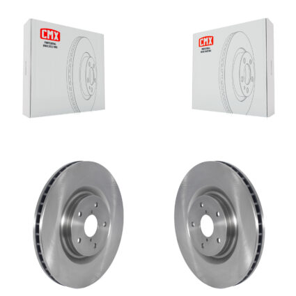 Front Disc Brake Rotors Pair For 2019-2024 Subaru Ascent K8-102295