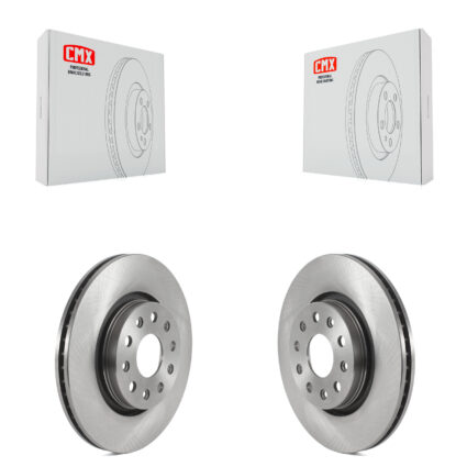 Front Disc Brake Rotors Pair For Jeep Wrangler Gladiator K8-102308