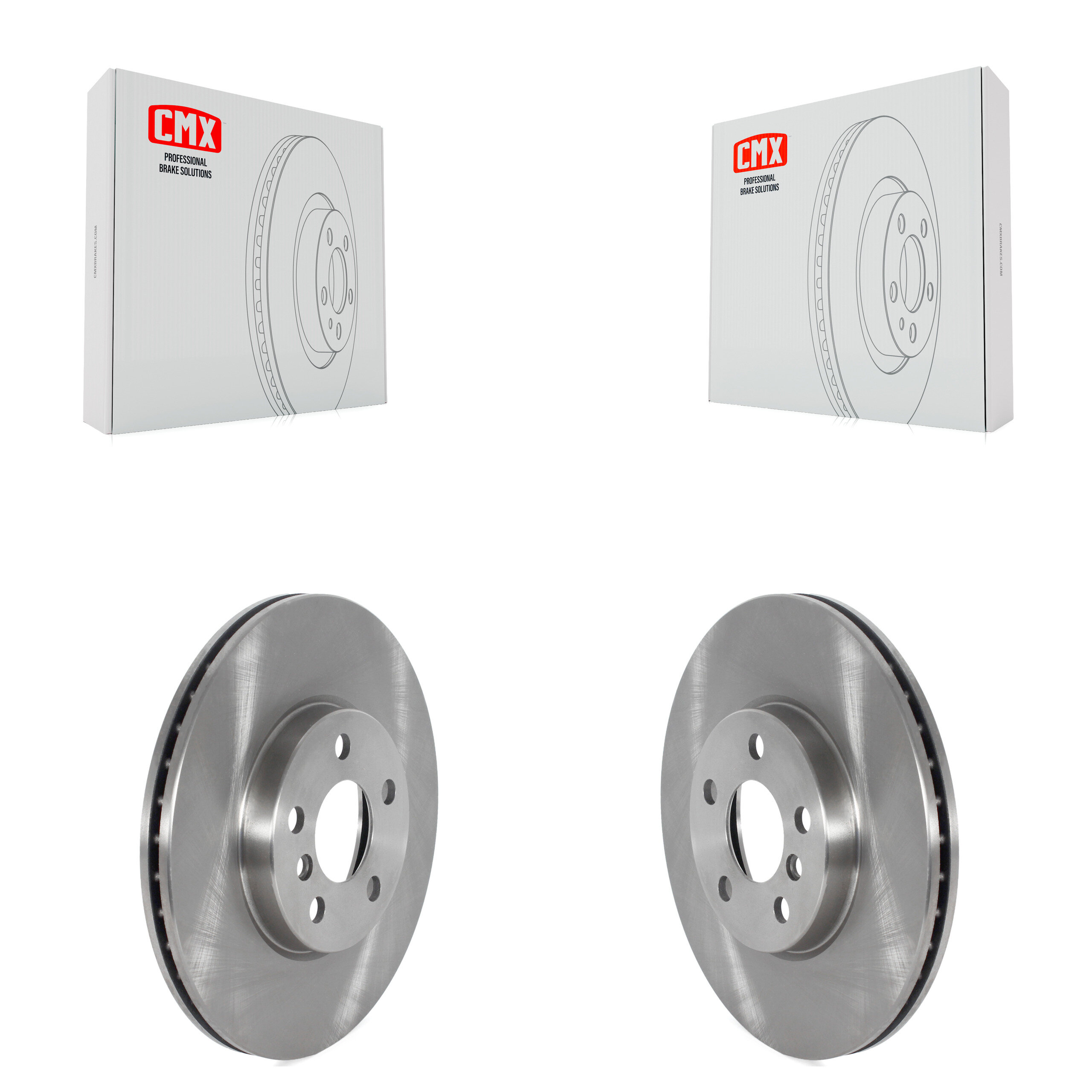 Front Disc Brake Rotors Pair For Mini Cooper Countryman Clubman K8-102310