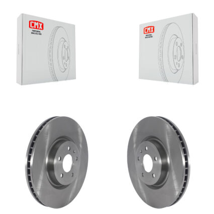 Front Disc Brake Rotors Pair For Audi Q5 Q7 SQ5 S5 S4 Sportback PHEV K8-102314