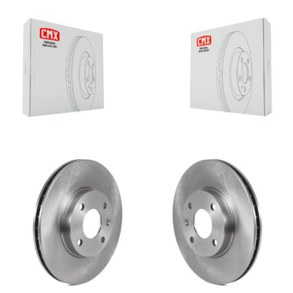 Front Disc Brake Rotors Pair For 2016-2022 Chevrolet Spark K8-102315