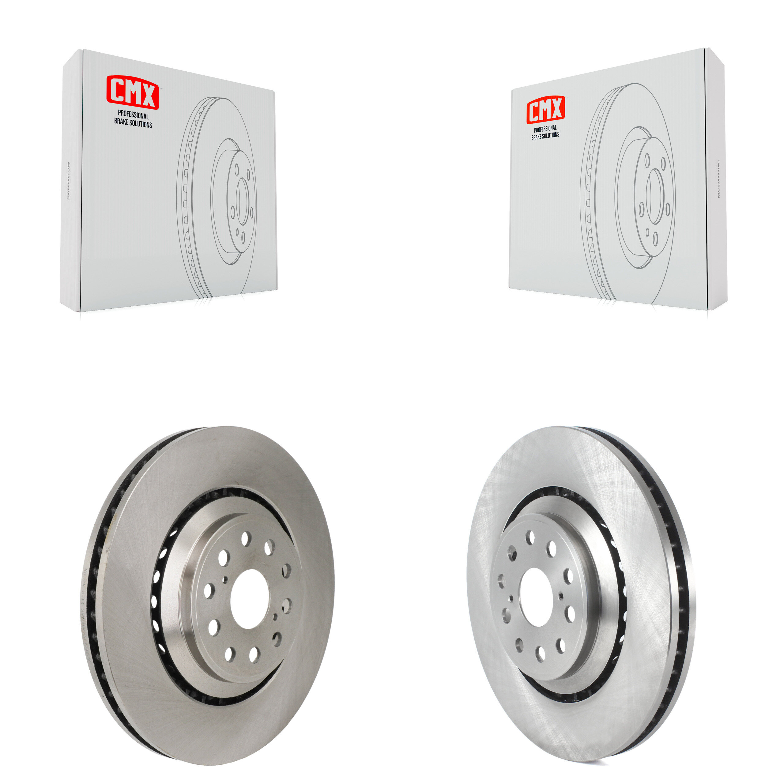 Front Disc Brake Rotors Kit For Lexus LS460 LS500 LS600h LS500h K8-102319