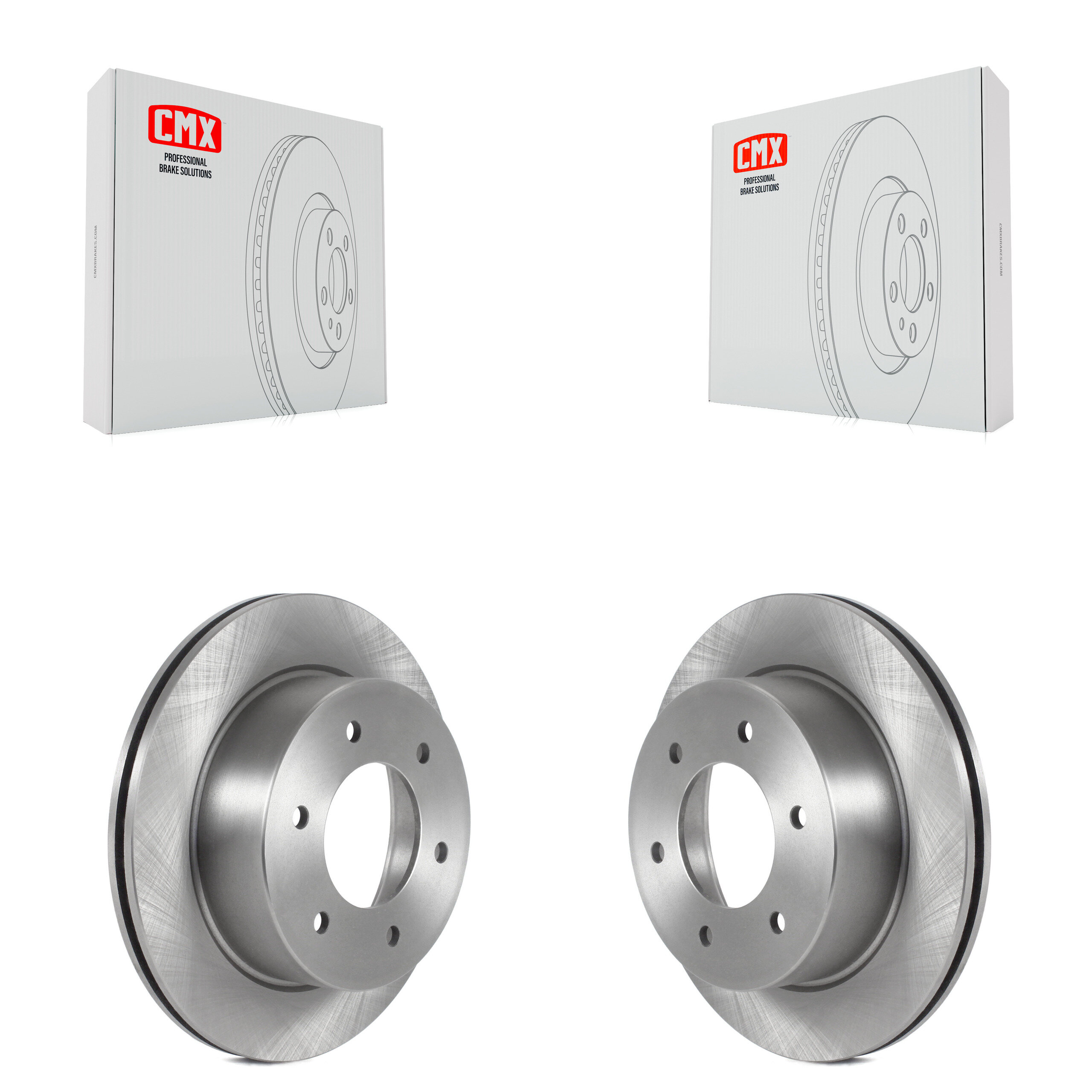 Rear Disc Brake Rotors Pair For Ford Ranger Bronco K8-102327