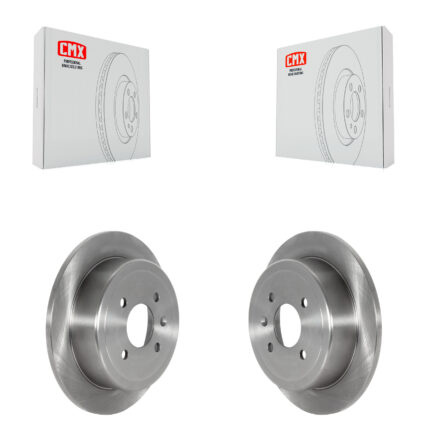 Rear Disc Brake Rotors Pair For Chevrolet Spark EV K8-102330