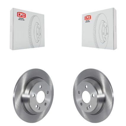 Rear Disc Brake Rotors Pair For 2016-2023 Mercedes-Benz Metris K8-102345