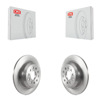 Rear Brake Rotors Pair For 18-24 Jeep Wrangler With Heavy Duty Brakes Code BR2 & BR6 K8-102347