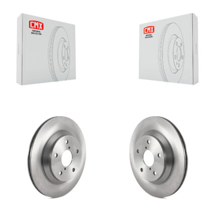 Rear Disc Brake Rotors Pair For Subaru Forester Crosstrek K8-102350