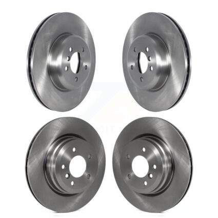 Front Rear Disc Brake Rotors Kit For 2012 BMW 335i Convertible/Coupe K8-102357