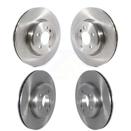 Front Rear Disc Brake Rotors Kit For BMW 640i xDrive Gran Coupe 535i K8-102362