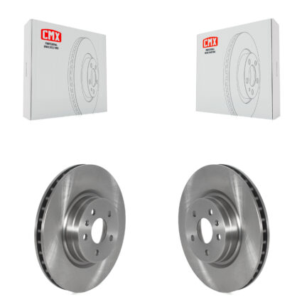 Front Disc Brake Rotors Pair For Tesla S X K8-102380