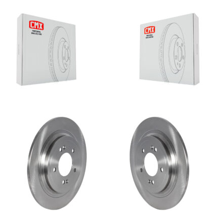 Rear Disc Brake Rotors Pair For Kia Sportage Hyundai Tucson Nexo K8-102388