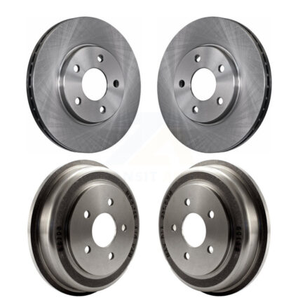 Front Rear Disc Brake Rotors Drums Kit For Chevrolet Malibu K8-102392