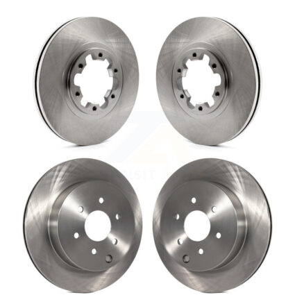 Front Rear Disc Brake Rotors Kit For 2004 Nissan Pathfinder From 08 04 K8-102418