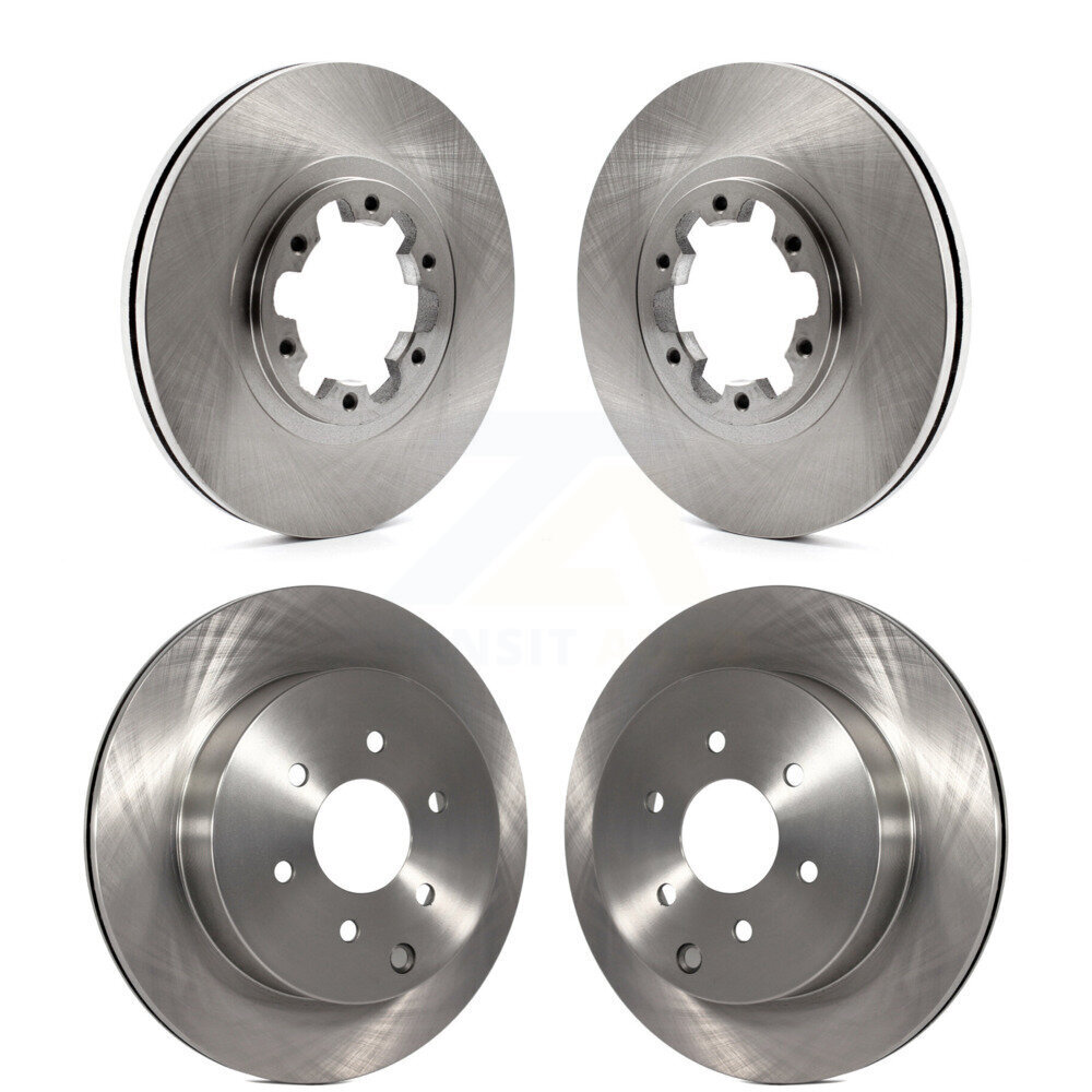 Front Rear Disc Brake Rotors Kit For 2004 Nissan Pathfinder From 08 04 K8-102418