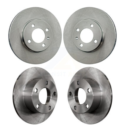 Front Rear Disc Brake Rotors Kit For 1997 Volkswagen Passat 1.9L K8-102422