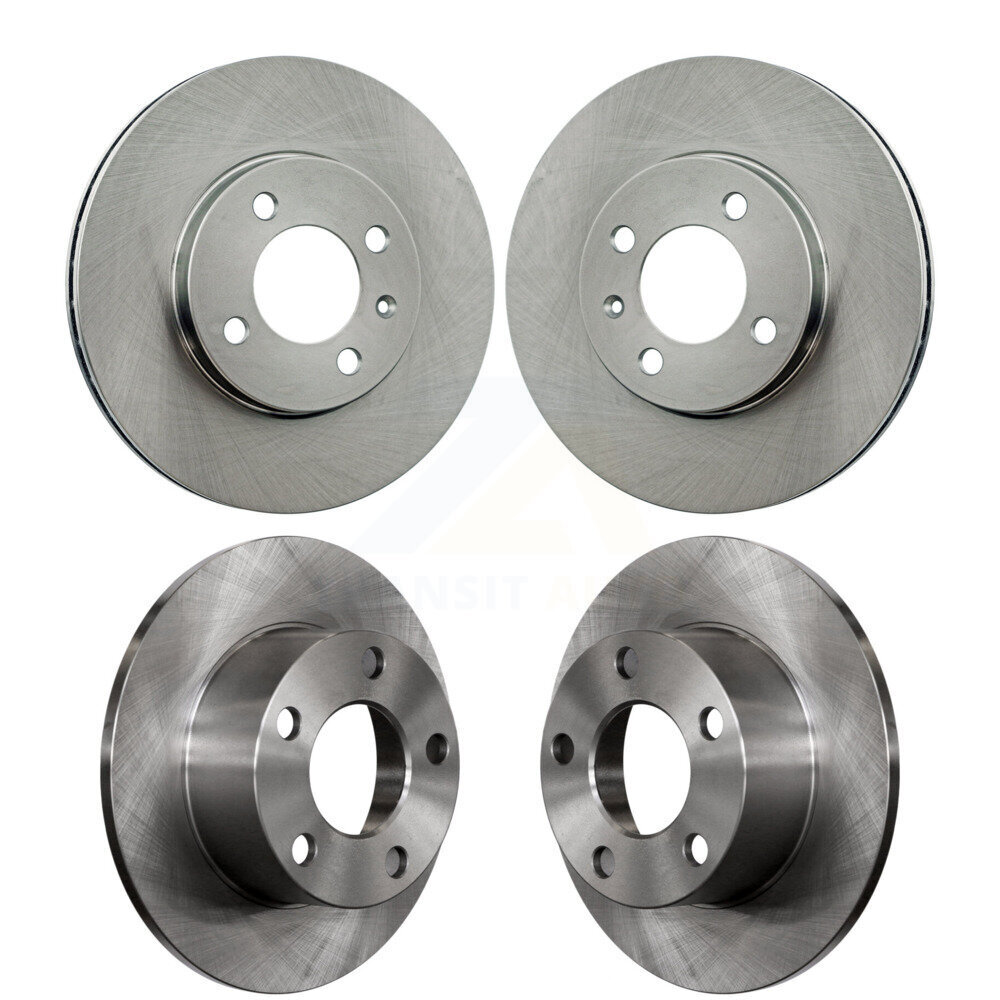 Front Rear Disc Brake Rotors Kit For 1997 Volkswagen Passat 1.9L K8-102422