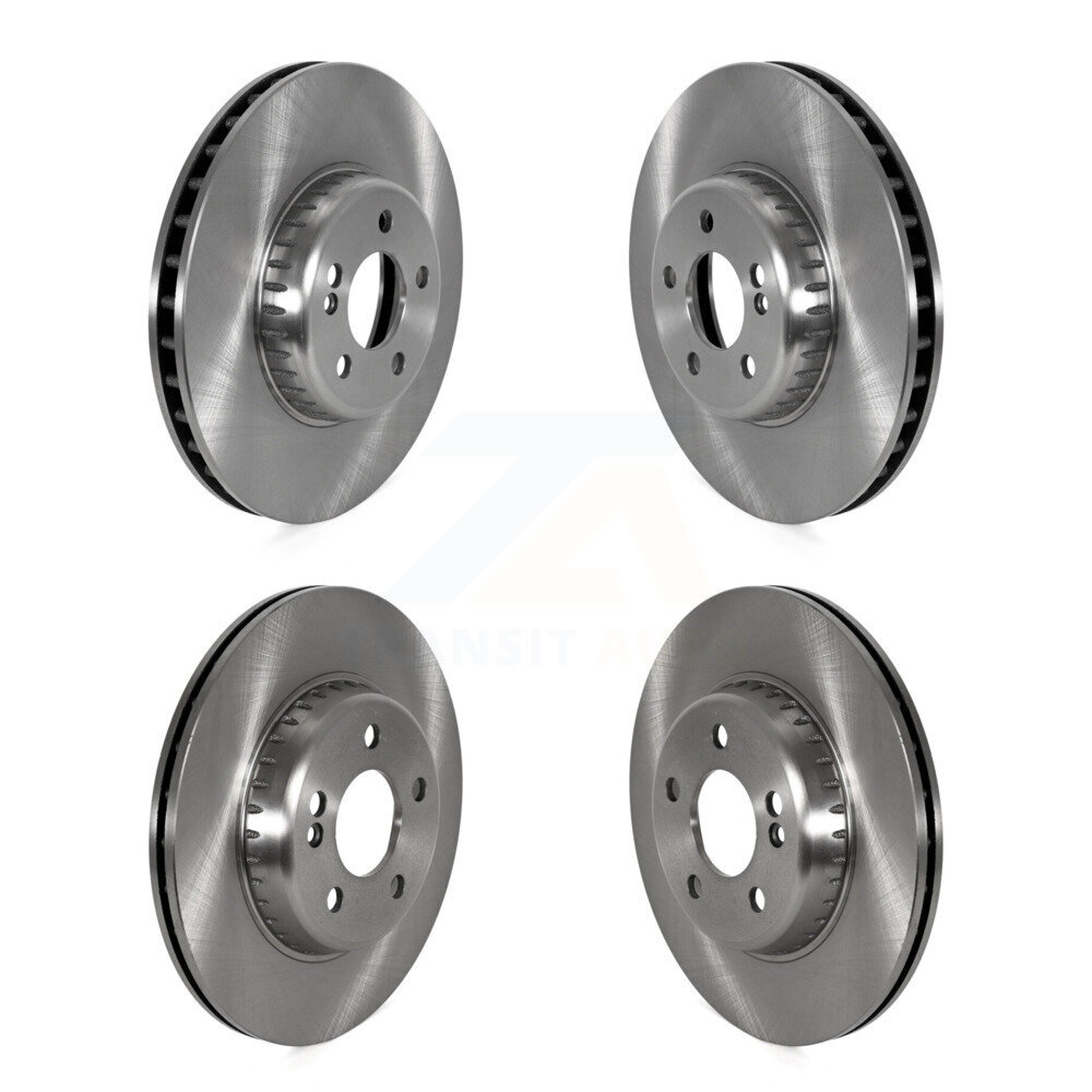 Front Rear Disc Brake Rotors Kit For 2018-2019 Mercedes-Benz E300 Without Sport Package K8-102437