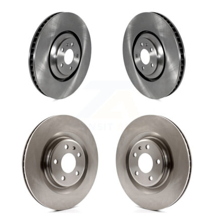 Front Rear Disc Brake Rotors Kit For Audi SQ5 A8 Quattro K8-102444