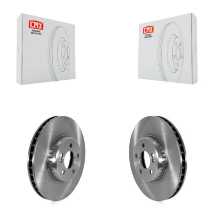 Front Disc Brake Rotors Pair For Mercedes-Benz C300 E300 Without Sport Package K8-102450