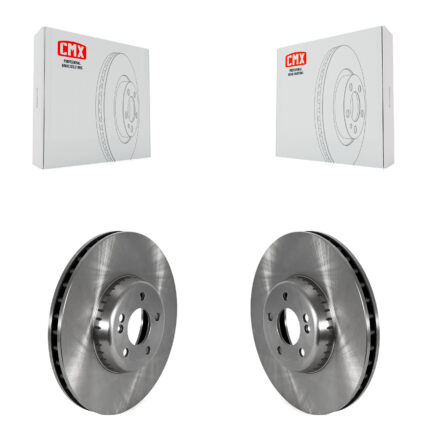 Front Disc Brake Rotors Pair For Mercedes-Benz GLC300 C300 C400 C350e K8-102451