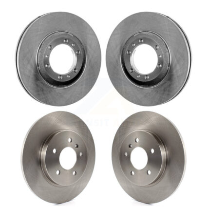 Front Rear Disc Brake Rotors Kit For 2005 Pontiac Montana SV6 with FWD K8-102458