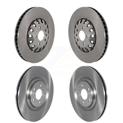 Front Rear Disc Brake Rotors Kit For Audi Q8 e-tron Quattro Sportback A8 K8-102460