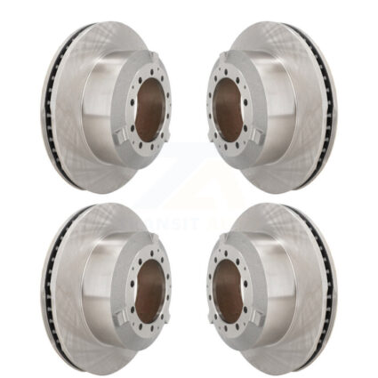 Front Rear Brake Rotors Kit For International TerraStar IC Corporation AE School Bus AC K8-102463
