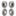 Front Rear Brake Rotors Kit For Mercedes-Benz Sprinter 2500 3500 4500 3500XD Freightliner K8-102469