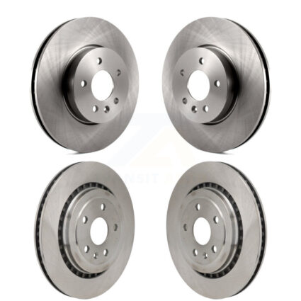 Front Rear Disc Brake Rotors Kit For Cadillac ATS V K8-102480
