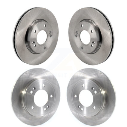 Front Rear Disc Brake Rotors Kit For Hyundai Elantra K8-102487