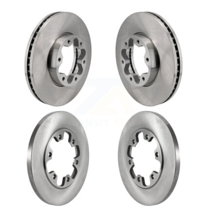 Front Rear Disc Brake Rotors Kit For Ford Transit-250 Transit-350 Transit-150 HD K8-102489