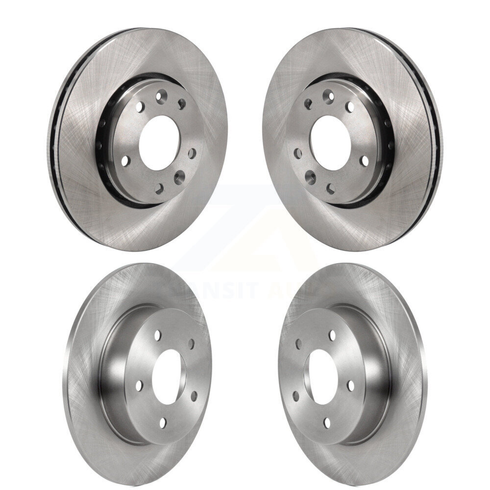 Front Rear Disc Brake Rotors Kit For 2021-2023 Nissan Kicks SV SR K8-102492