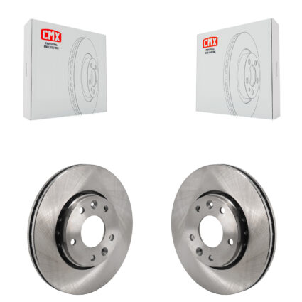 Front Disc Brake Rotors Pair For Nissan Kicks Sentra K8-102495