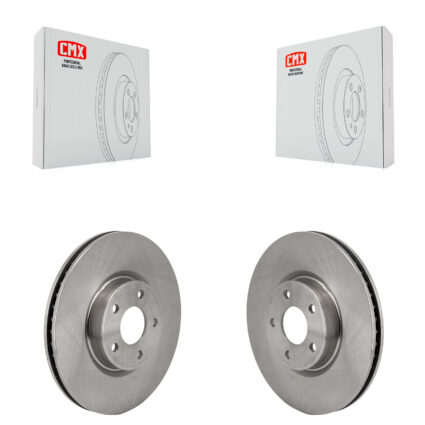 Front Disc Brake Rotors Pair For Ford Escape Bronco Sport Lincoln Corsair K8-102498