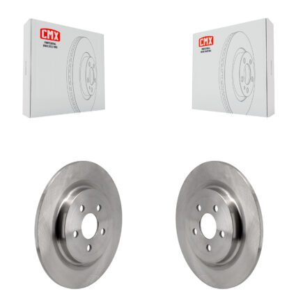 Rear Disc Brake Rotors Pair For 2021-2023 Ford Mustang Mach-E K8-102508