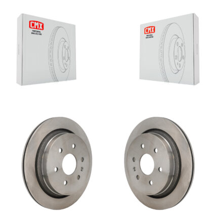 Rear Disc Brake Rotors Pair For Cadillac XTS K8-102510