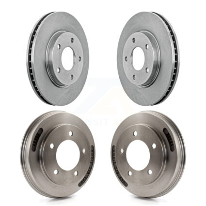 Front Rear Disc Brake Rotors Drums Kit For Mitsubishi Lancer K8-102512
