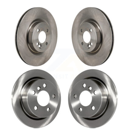 Front Rear Brake Rotors Kit For 2015 Mini Cooper 2.0L 1.5L With 316mm Diameter Rotor K8-102526