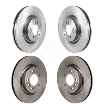 Front Rear Disc Brake Rotors Kit For 2020 Land Rover Range With 363mm Diameter Rotor K8-102533