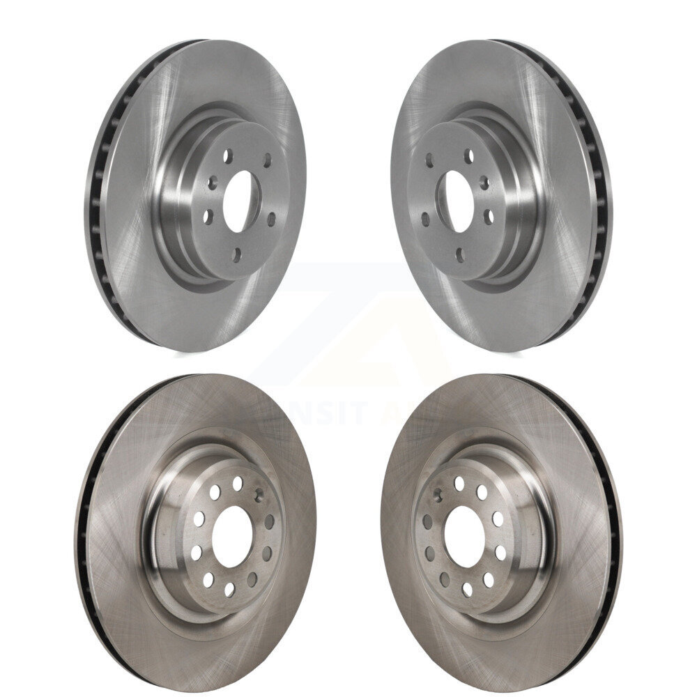 Front Rear Disc Brake Rotors Kit For Tesla S K8-102535