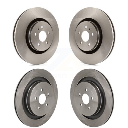 Front Rear Disc Brake Rotors Kit For Ford Edge Lincoln Nautilus K8-102538