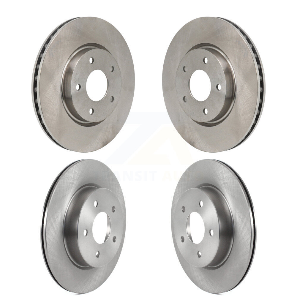 Front Rear Disc Brake Rotors Kit For Nissan Rogue K8-102543